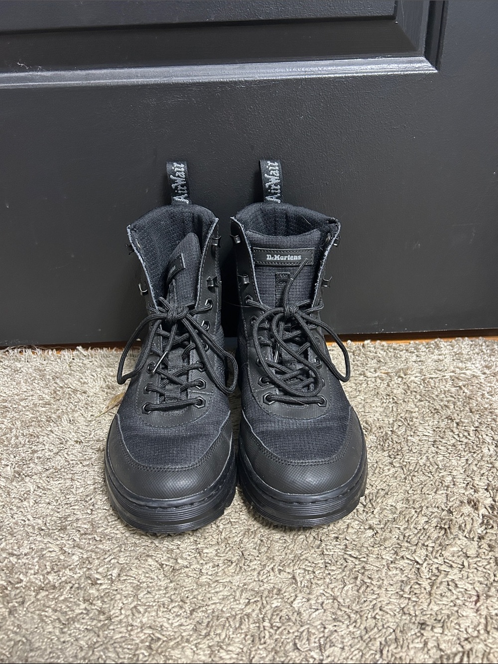 Dr. Martens Women’s Black Lace-Up Combat Boots